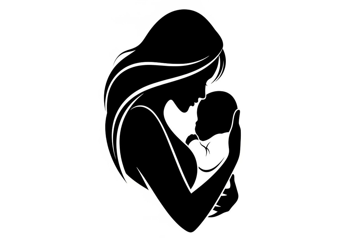 50 Mother and Baby Silhouette Bundle, an Illustration by Creativeshirt (Photo 11 of 48)