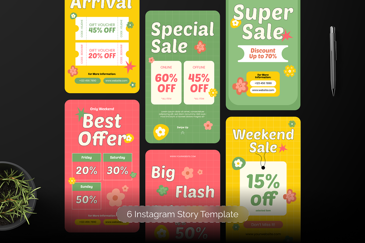 Weekend Sale Instagram Story, a Social Media Template by Annora Studio (Photo 3 of 3)