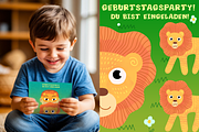 Boys Birthday Invitation & Cards Kit, a Decorative Illustration by Schumacher Shop (Thumbnail 4 of 20)
