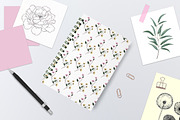 Awesome Blossom alphabet, a Symbol Font by Alice_Evans (Thumbnail 11 of 16)