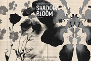 Shadow Bloom Analog Botanical PNG, an Object Graphic by DreamoraArt (Thumbnail 7 of 10)