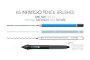 Infinito Soft Lead Pencil Brushes, a Brush Add-On by Side Project (Thumbnail 2 of 6)