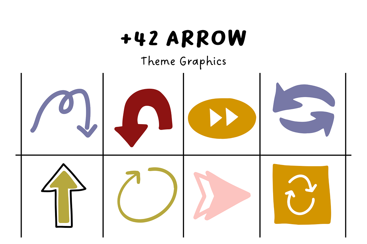 42+ Unique Arrow Illustrations, an Object Graphic by The Journey Atelier (Photo 1 of 9)