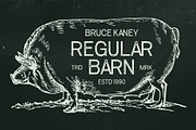 Galdien Stamp, a Sans Serif Font by Craft Supply Co. (Thumbnail 3 of 8)