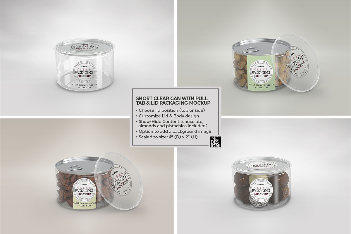 05 Clear Container Packaging Mockups, a Packaging Mockup by INCDesign (Photo 15 of 20)