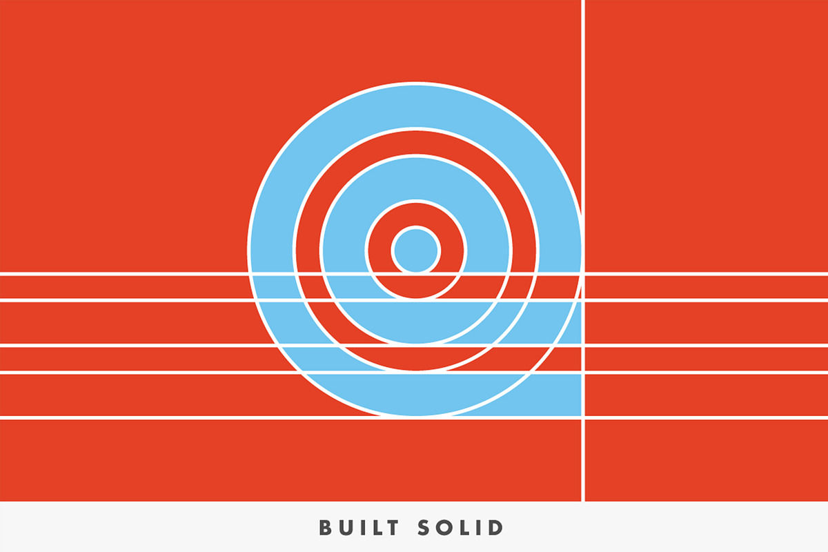 SOLID70 | Retro Geometric Font, a Font by RetroSupply Co. (Photo 8 of 13)