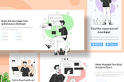 Tech Guy Illustration Kit, an Illustration by Pixelz Studio (Thumbnail 4 of 6)