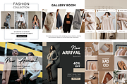Instagram Fashion Canva Template, a Design Template by DigitAuras (Thumbnail 2 of 3)