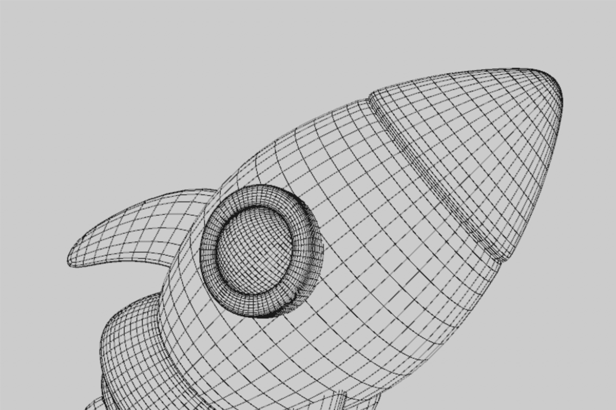 Rocket Space Cartoon, an Object 3D Model by Artix3d Studio (Photo 5 of 9)