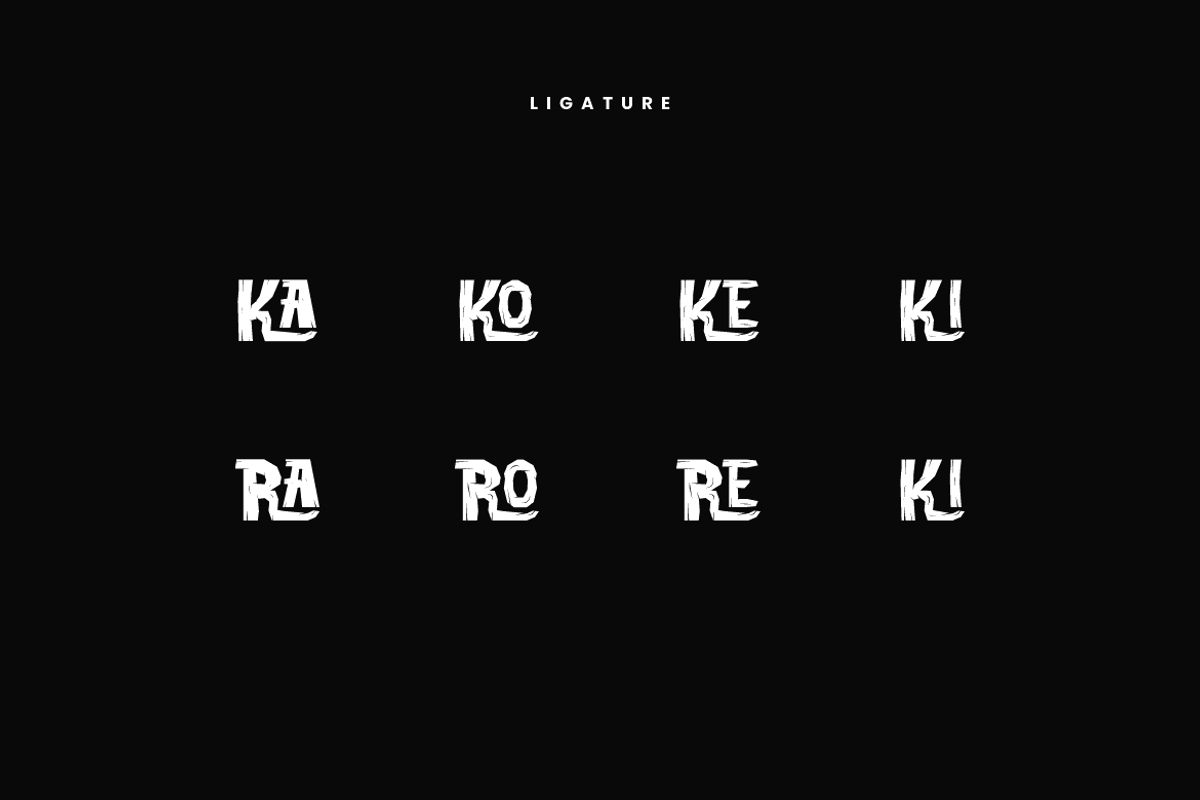 Dakodur - Nature Wood Font, a Sans Serif Font by Iqsiart Studio (Photo 5 of 7)