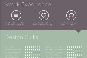 Vector Template For You Resume