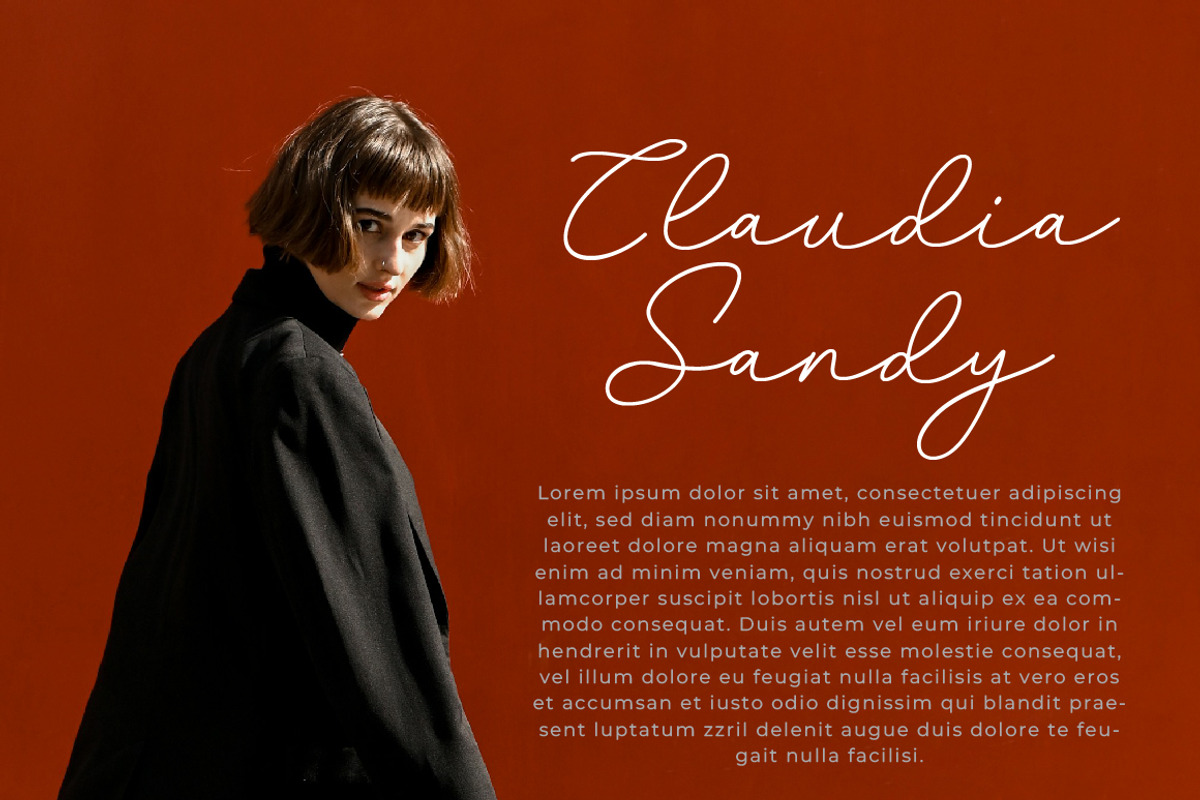 Karmila - Chic Handwritten Font, a Script Font by Typebae (Photo 3 of 8)