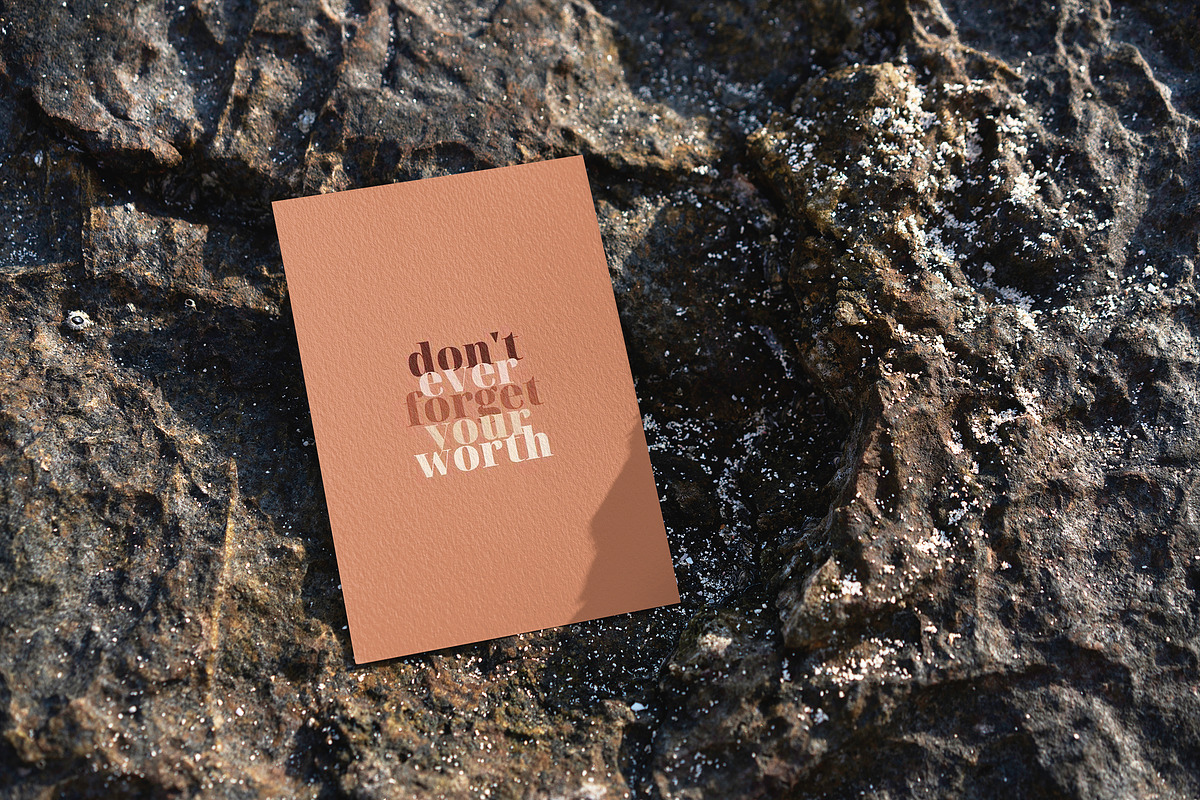 Flyer/Postcard Tropical Mockups, a Print Template by Dikarte.Store (Photo 11 of 14)