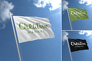 3D Flag Mock-Ups, a Product Mockup by simuradi (Thumbnail 1 of 5)