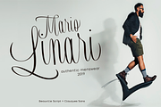 Beauville Script, a Script Font by Eurotypo (Thumbnail 2 of 7)