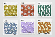 Abstract Plants Seamless Patterns, a Pattern Graphic by Kotulska (Thumbnail 3 of 9)