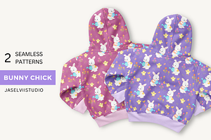 Bunny Chick- Purple