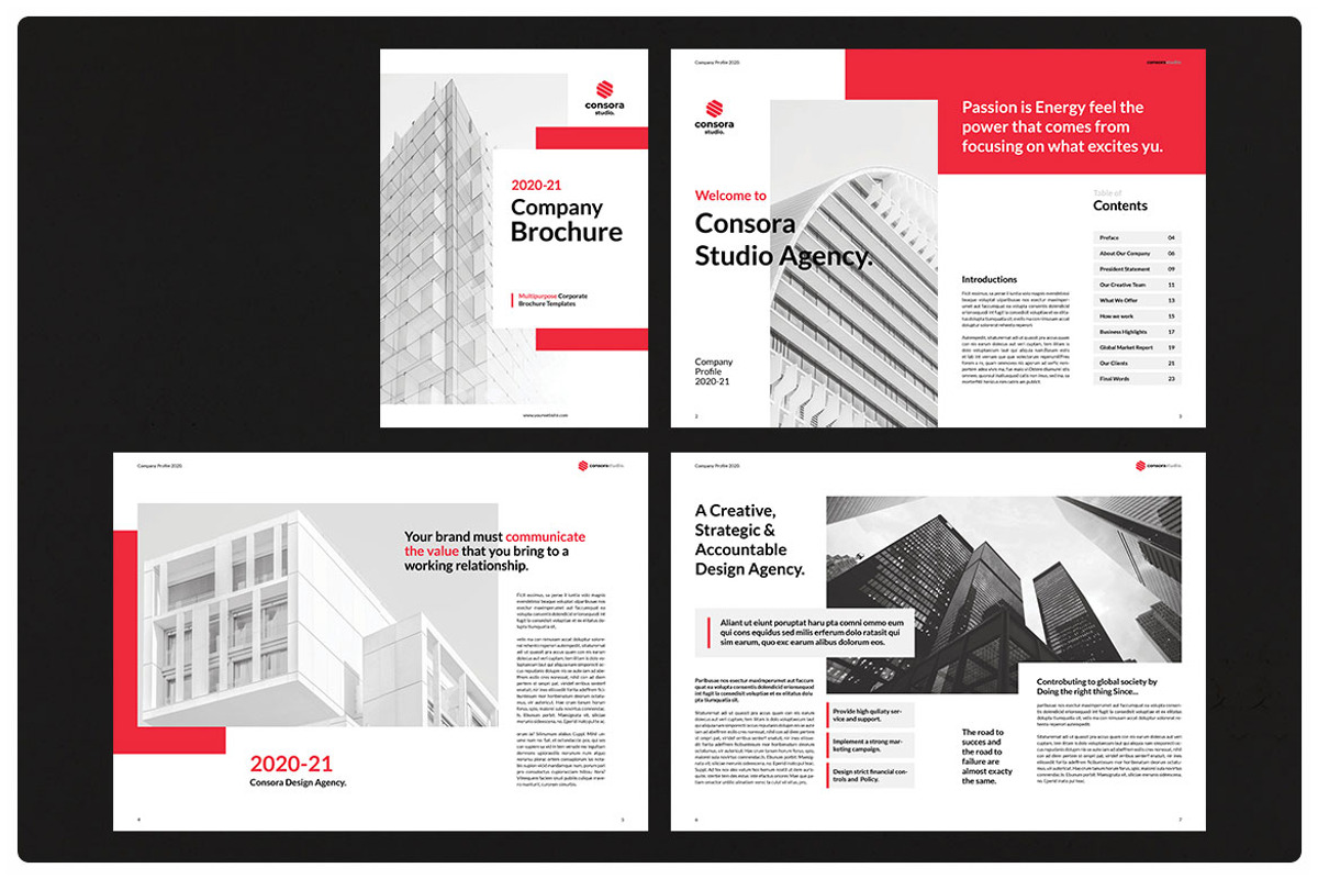 Company Profile Brochure, a Brochure Template by StudioGraficso (Photo 7 of 10)