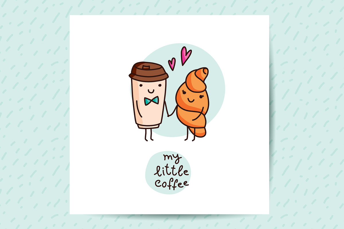 Coffee and Sweets, vector set, a Pattern Graphic by redcollegiya design (Photo 2 of 5)