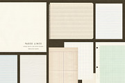 Vintage Ruled & Grid Paper Textures, a Texture Graphic by alonahaidash (Thumbnail 7 of 15)
