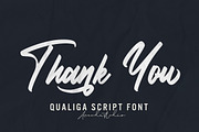 Qualiga - Script Font, a Script Font by Arendxstudio (Thumbnail 8 of 8)