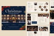 Square School Christmas Magazine, a Brochure Template by BrandPacks (Thumbnail 1 of 5)