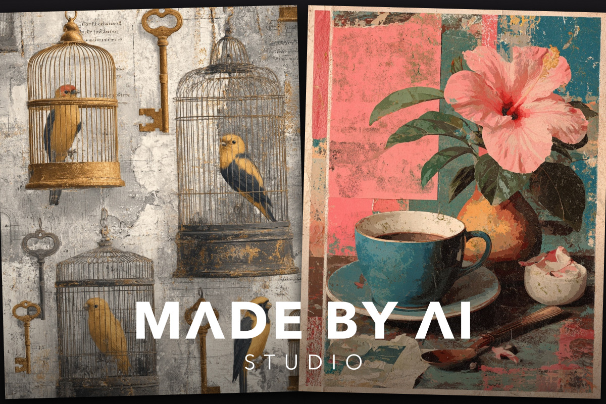 50 Shabby Chic Mixed Media Prompts, an Object Graphic by MadeByAI Studio (Photo 5 of 5)