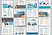 Capability Statement Bundle, a Flyer Template by Leaflove (Thumbnail 1 of 9)