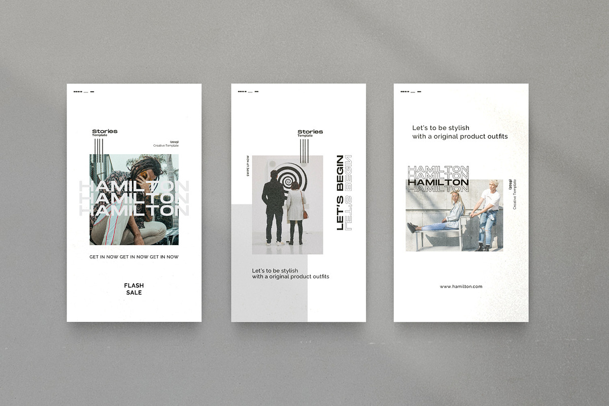 HAMILLTON - Social Media Pack Bundle, a Social Media Template by Dirtytemp Studio (Photo 13 of 14)