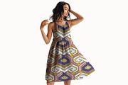 Geometric Hexagon-Honeycomb Pattern, a Pattern Graphic by StudioGlouna (Thumbnail 3 of 9)