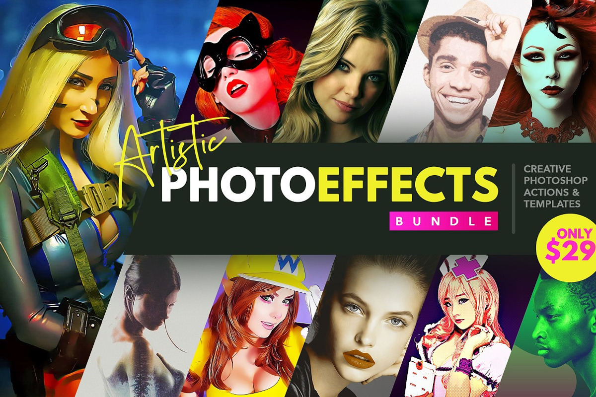 Artistic PhotoFX - Photoshop Actions, an Action Add-On by Krystal Designs Co. (Photo 1 of 13)