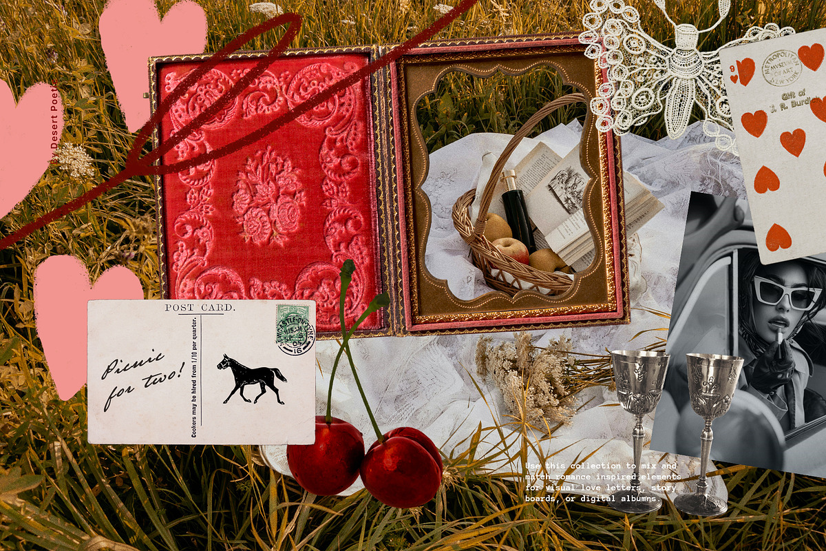 WRITTEN AFFAIR Collage Pack, an Object Graphic by Desert Poetic (Photo 2 of 19)
