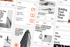 Swiss Design Instagram Templates