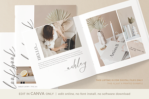 CANVA Lookbook Template