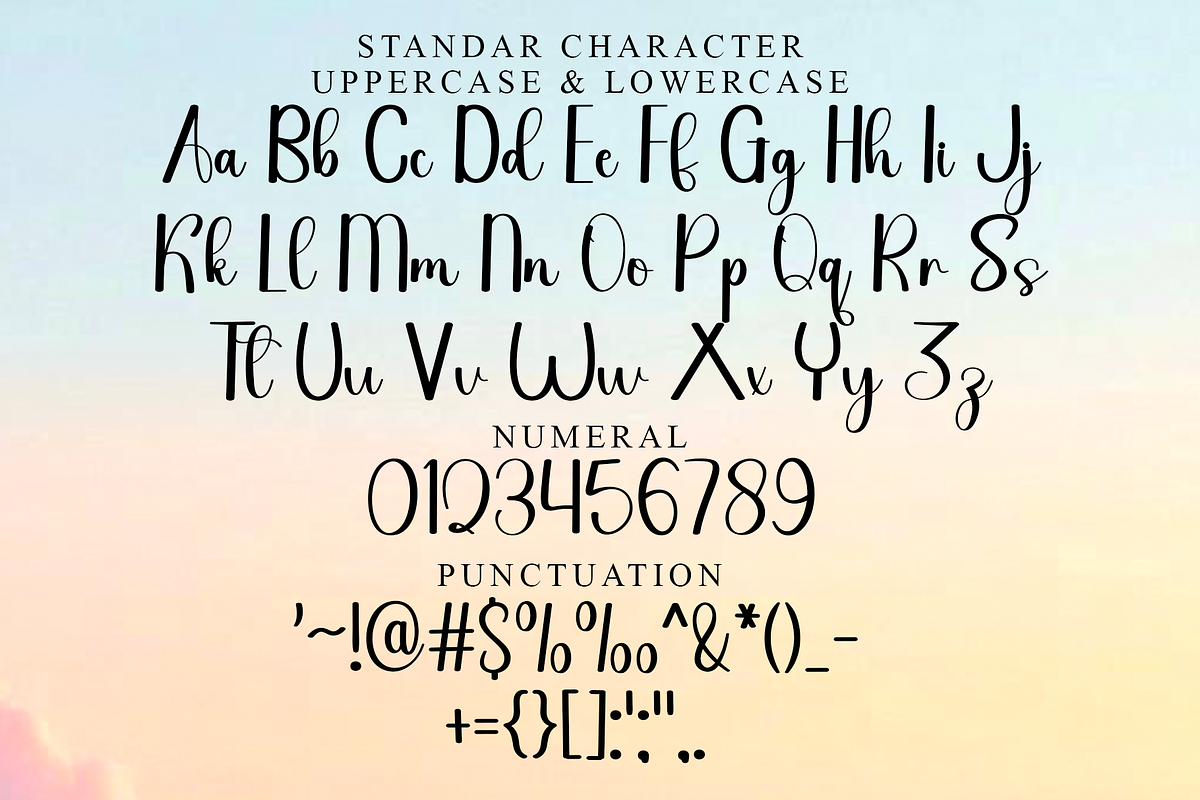 Happy Sunrise, a Handwritten Font by InermediaSTUDIO (Photo 7 of 8)