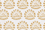 Great Dome Allcaps, a Sans Serif Font by Typia Nesia (Thumbnail 4 of 9)
