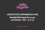 Handwriting Bold Script Font Magenta, a Script Font by pixelcolours (Thumbnail 5 of 5)