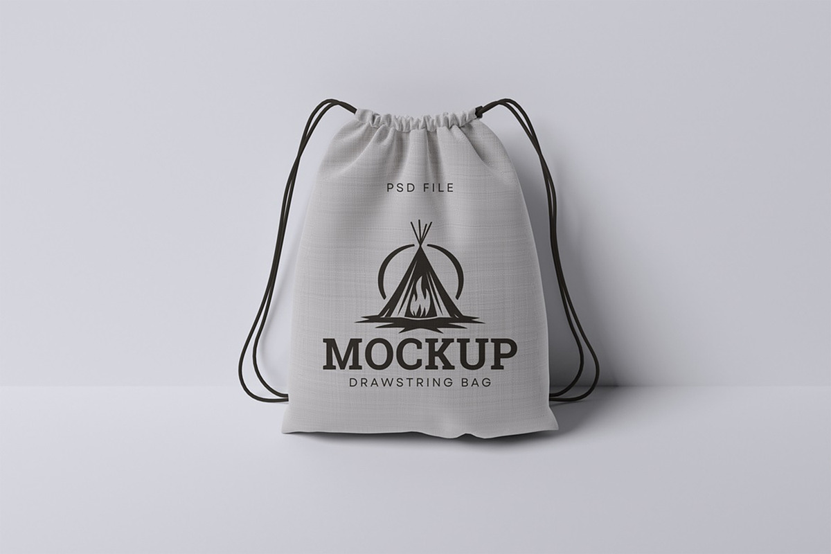 Drawstring Mockup, a Packaging Mockup by HanaSaka_Studio (Photo 4 of 6)