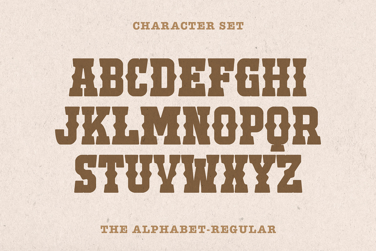 Cactus Hugger - Western Font, a Serif Font by ariodsgn (Photo 2 of 6)