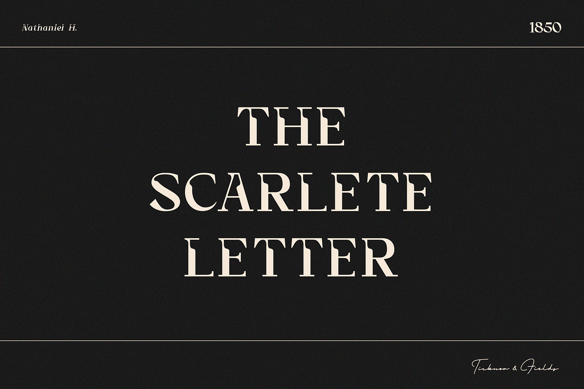 Tittowest Modern - Vintage Typeface, a Slab Serif Font by Haksen (Photo 5 of 12)