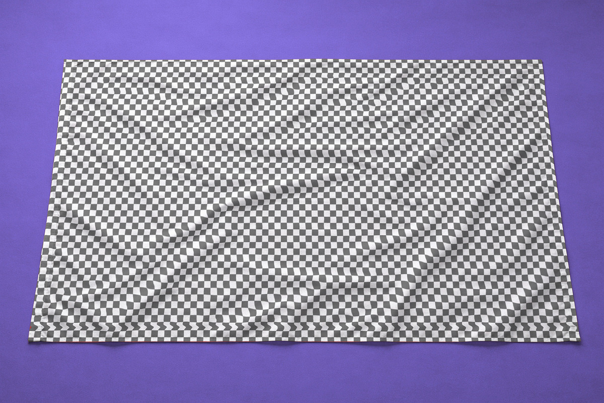Horizontal Fabric Banner Mockup, an Advertising Mockup by Designer Dude (Photo 2 of 2)