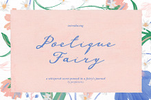 Poetique Fairy Handwritten Font