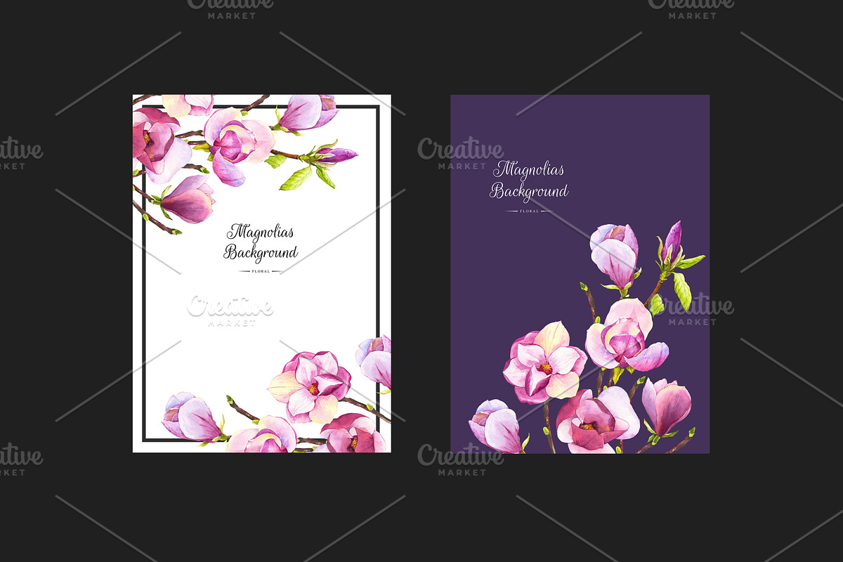 Repeating patterns with magnolias, a Graphic by Mona Monash (Photo 11 of 12)