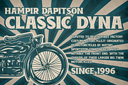 Cracked Concrete - Vintage Serif, a Font by PutraCetol Studio (Thumbnail 4 of 11)