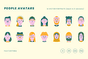 People Avatars, a Person Illustration by Léo Alexandre (Thumbnail 2 of 5)