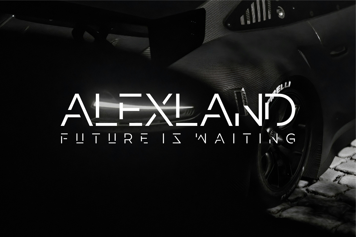 MACBEX - futuristic font, a Sans Serif Font by Vroz Studio (Photo 4 of 8)
