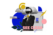 Modern Business Collage Poster Set, an Object Graphic by Creative Graphics (Thumbnail 5 of 5)