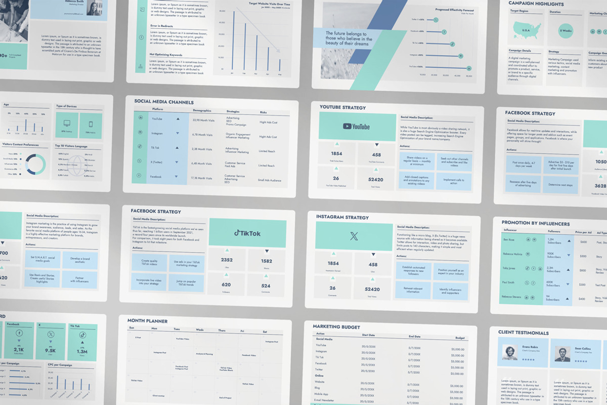 Online Marketing Presentation, a Presentation Template by JetzTemplates (Photo 4 of 5)