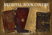 Medieval Book Covers, a Texture Graphic by Blue Line Design (Thumbnail 1 of 23)