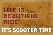 Vespalogy - Authentic Display Font, a Font by Almarkhatype (Thumbnail 4 of 10)